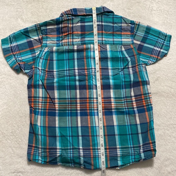 Children’s Place plaid button down shirt (S-5/6) - Picture 9 of 9